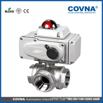 3 Way L and T Type Electric Actuator Ball Valve for Water equipment,auto-control water system